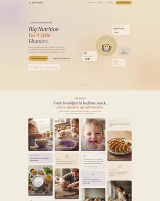 Preschool (3-5) Products & Professional Website Template
