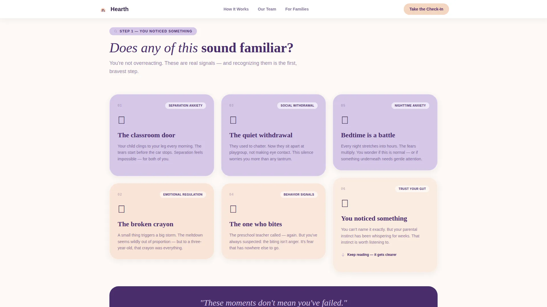 Preschool (3-5) Products & Booking Website Template