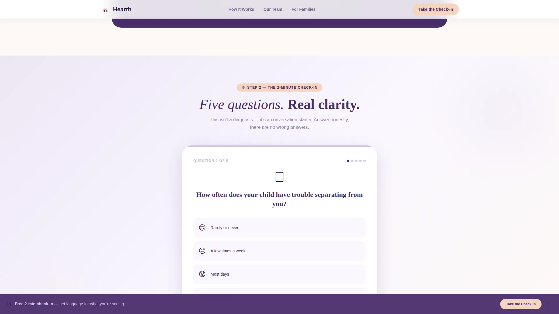 Preschool (3-5) Products & Booking Website Template