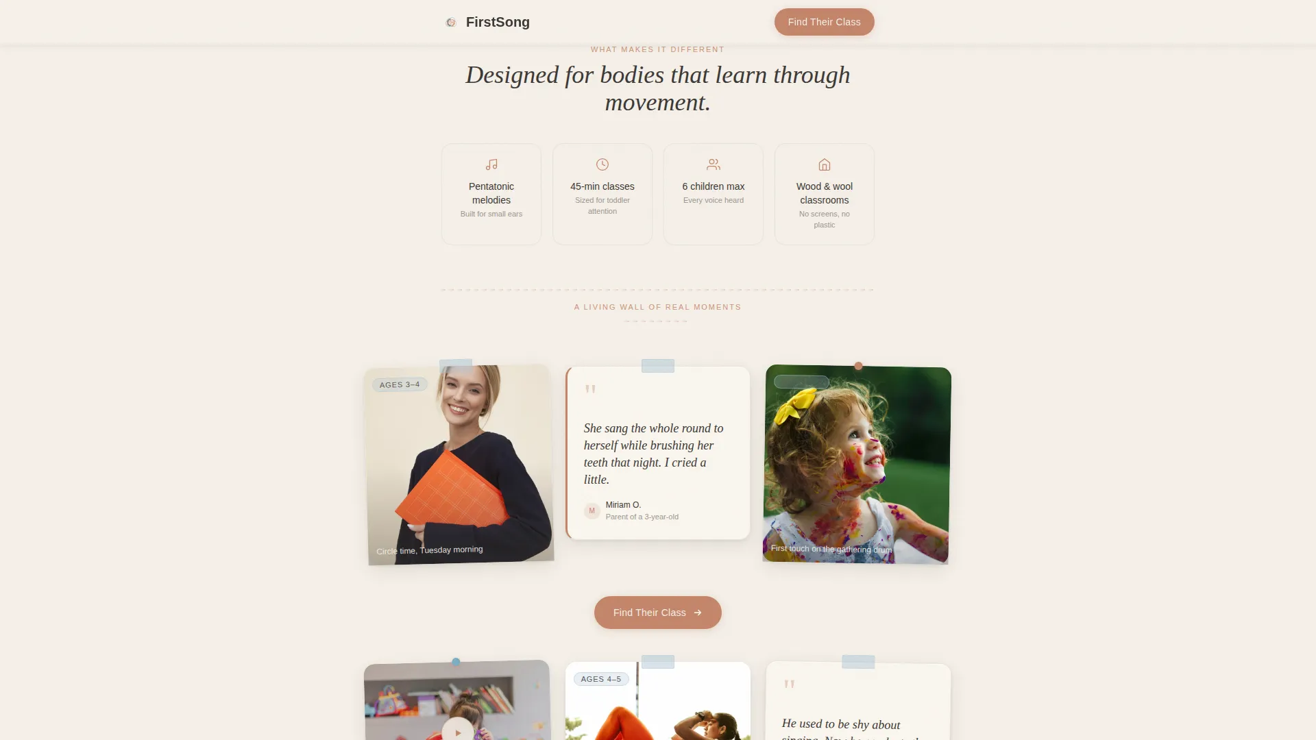 Preschool (3-5) Products & Professional Website Template
