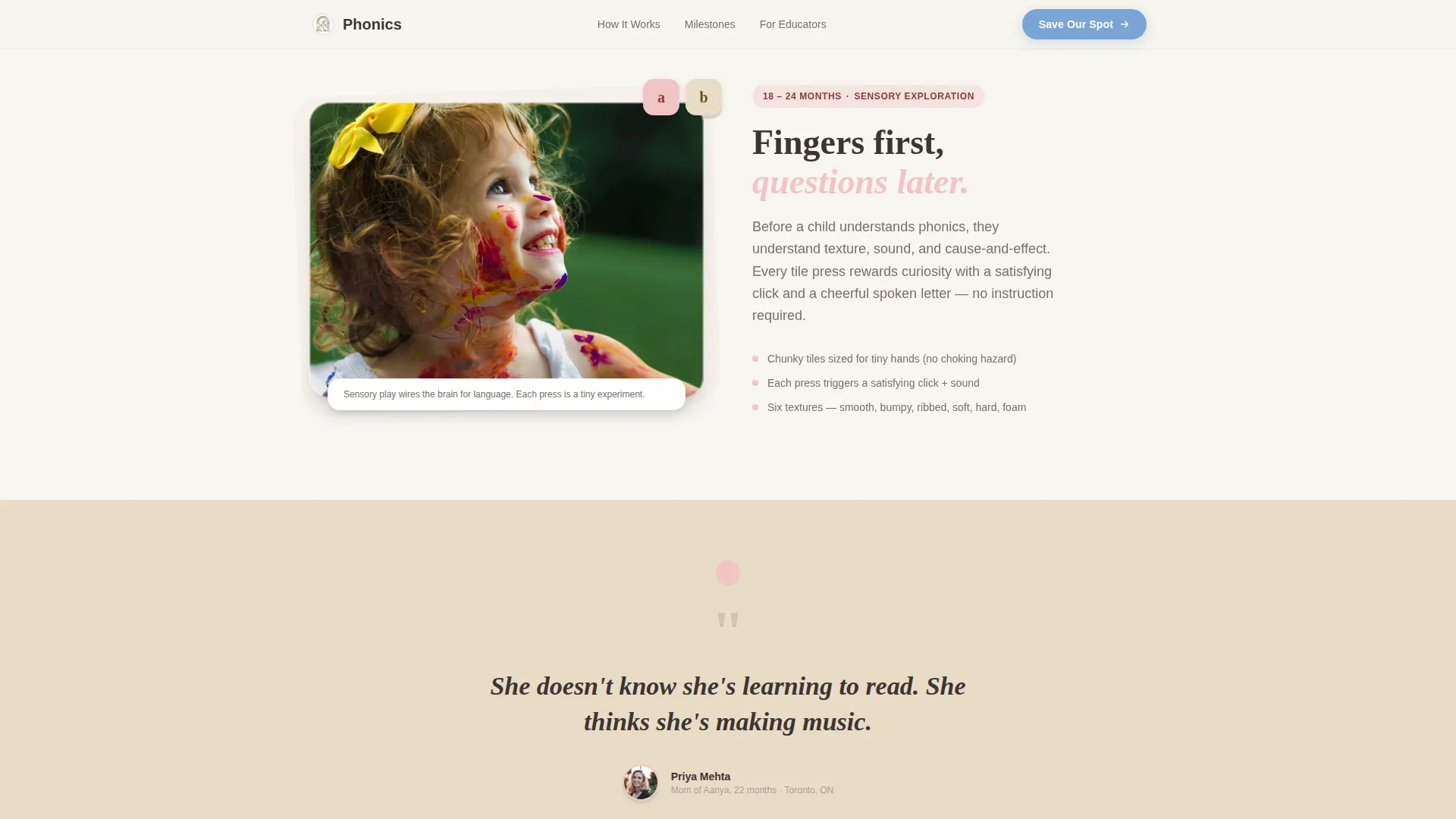 Education & Learning Toy Specialist Professional Website Template