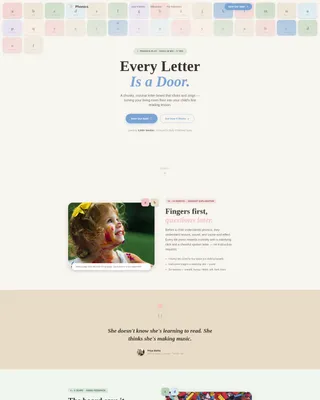Education & Learning Toy Specialist Professional Website Template