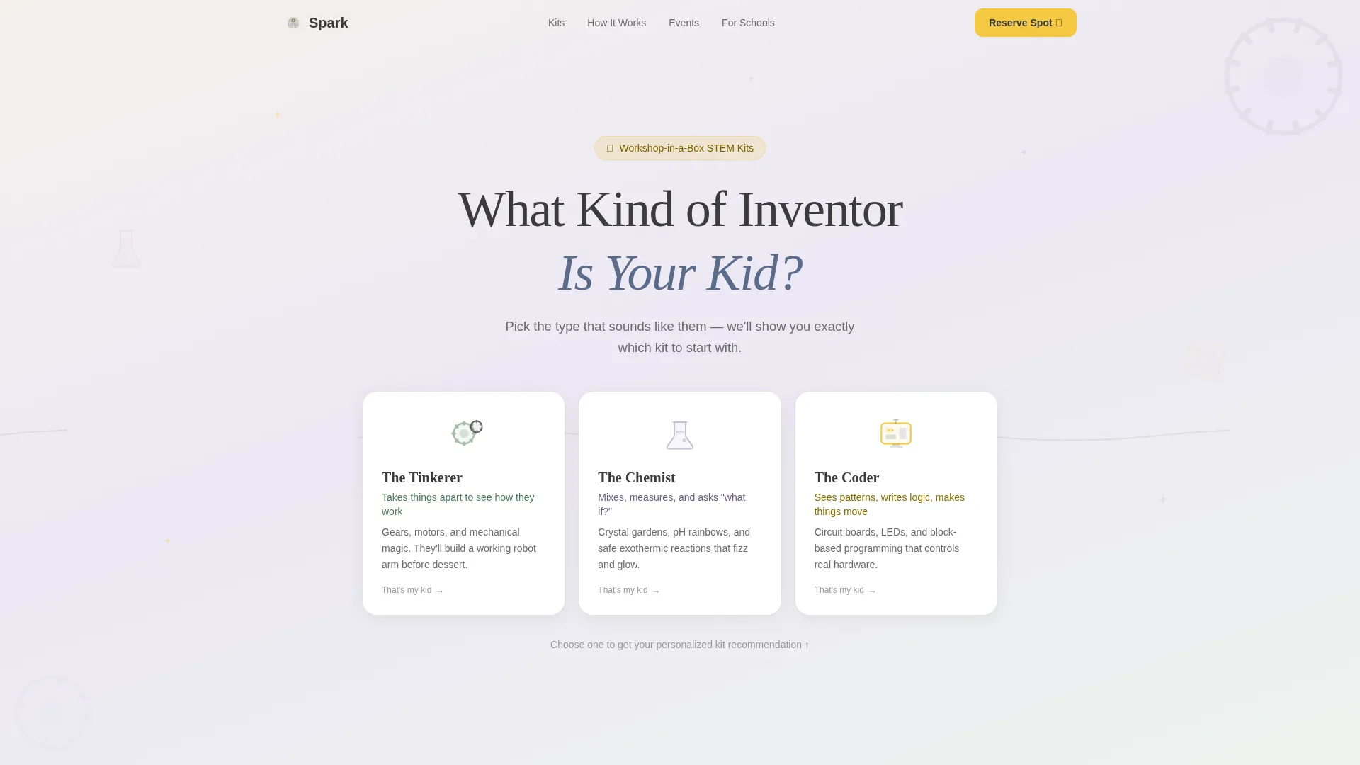 Toy & Baby Products Brand Education Website Template