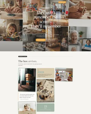 Education & Learning Toy Professional Website Template