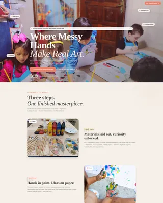 School Age (5-10) Products & Reviews Website Template