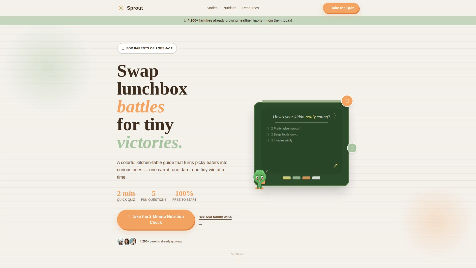 School Age (5-10) Products & Booking Website Template