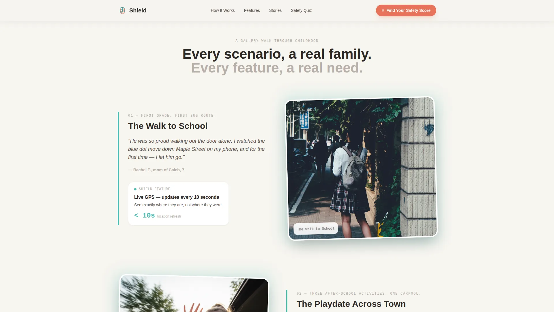 School Age (5-10) Products & Professional Website Template