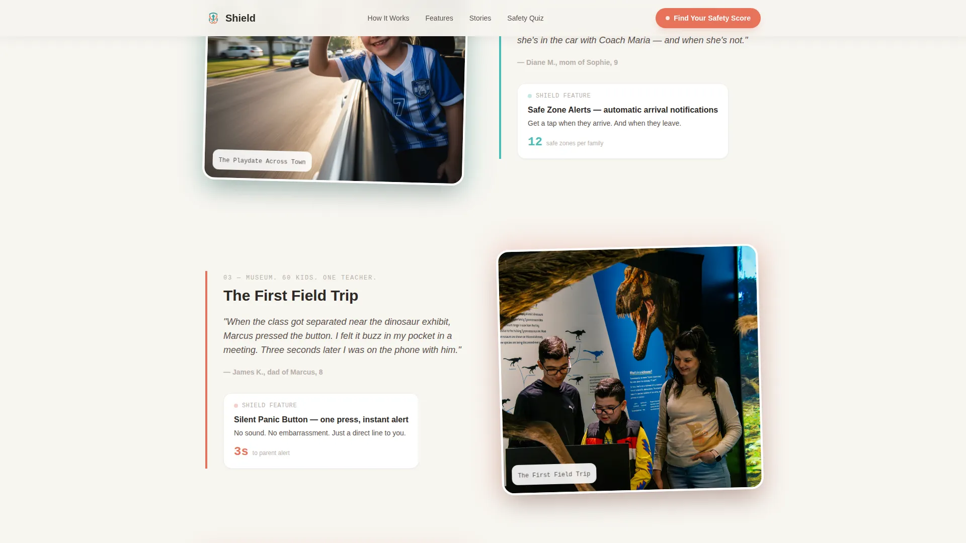 School Age (5-10) Products & Professional Website Template