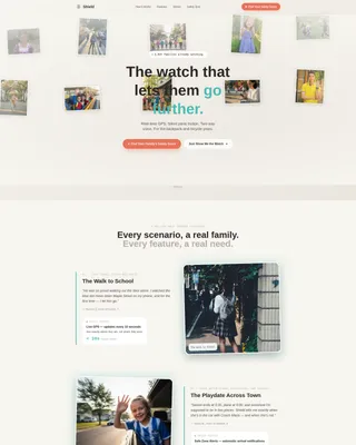 School Age (5-10) Products & Professional Website Template