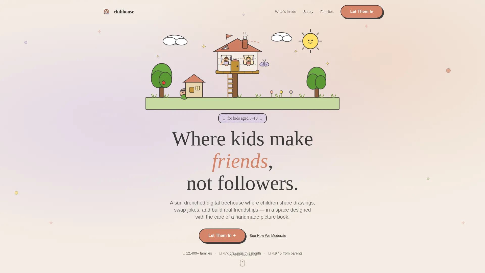 School Age (5-10) Products & Reviews Website Template