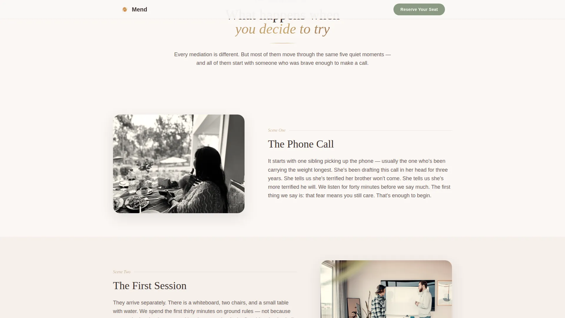 Family Counseling & Support Specialist Professional Website Template