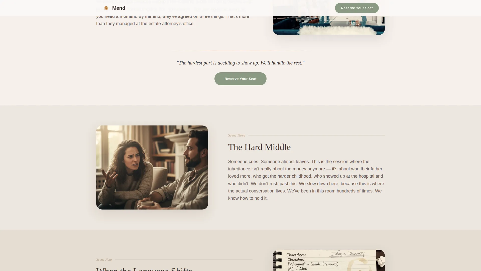 Family Counseling & Support Specialist Professional Website Template
