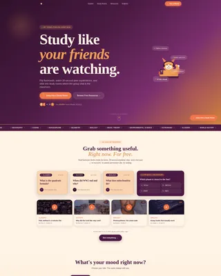 Teen (13-18) Products & Professional Website Template