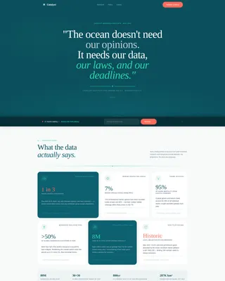 Ocean Conservation Research & Policy Landing Page