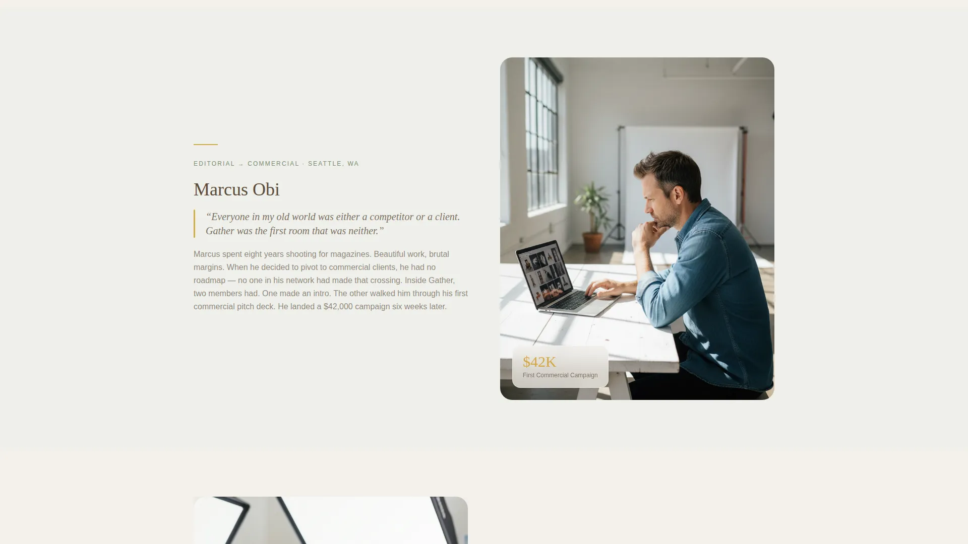 Photographers Peer Advisory Board Landing Page