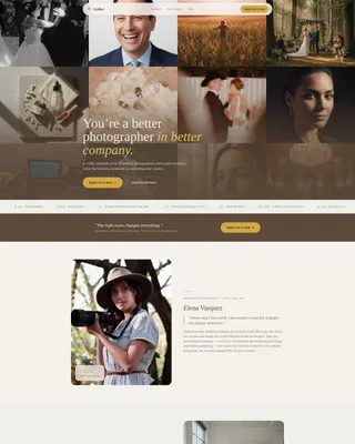 Photographers Peer Advisory Board Landing Page