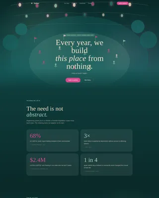 LGBTQ+ Organization Pricing & Packages Website Template