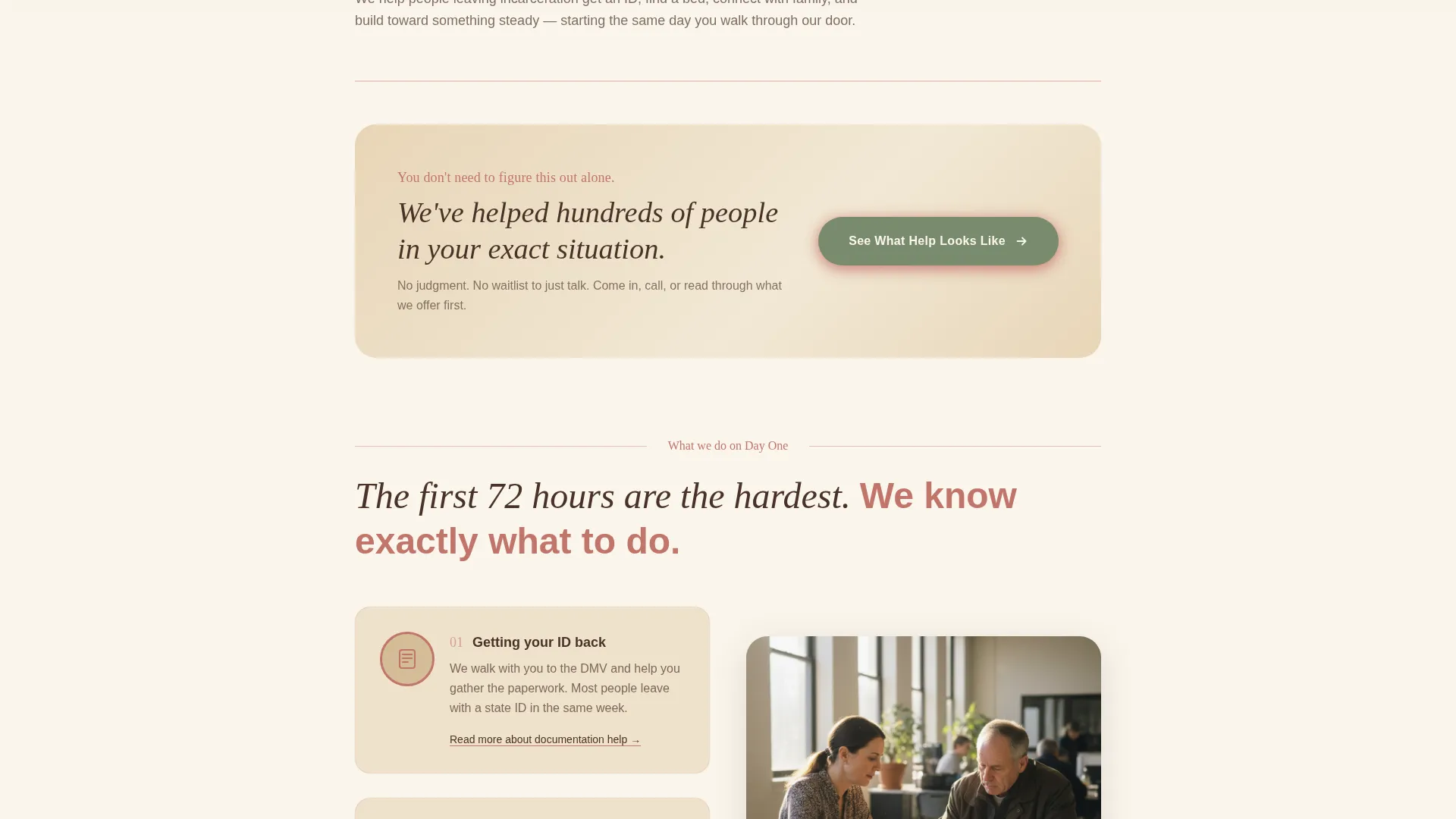 Nonprofit Landing Page Template | Desert Rose