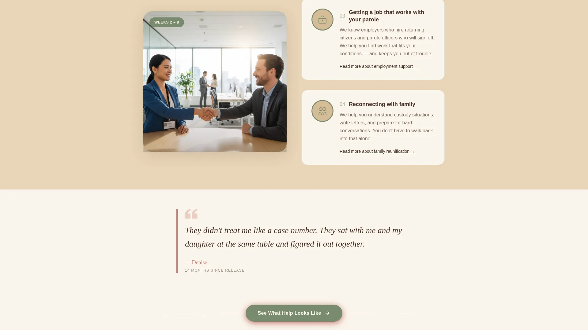 Nonprofit Landing Page Template | Desert Rose