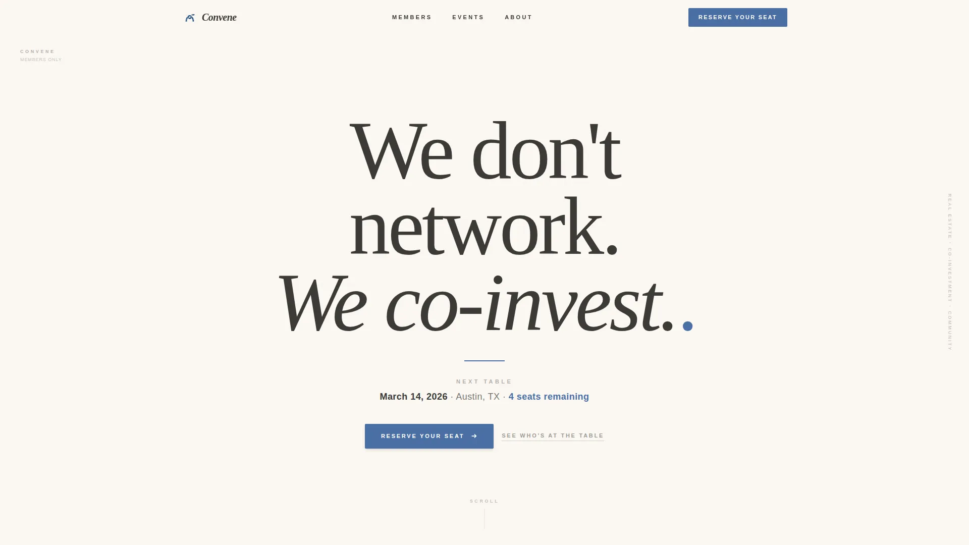 Real Estate Investor Community Landing Page Template