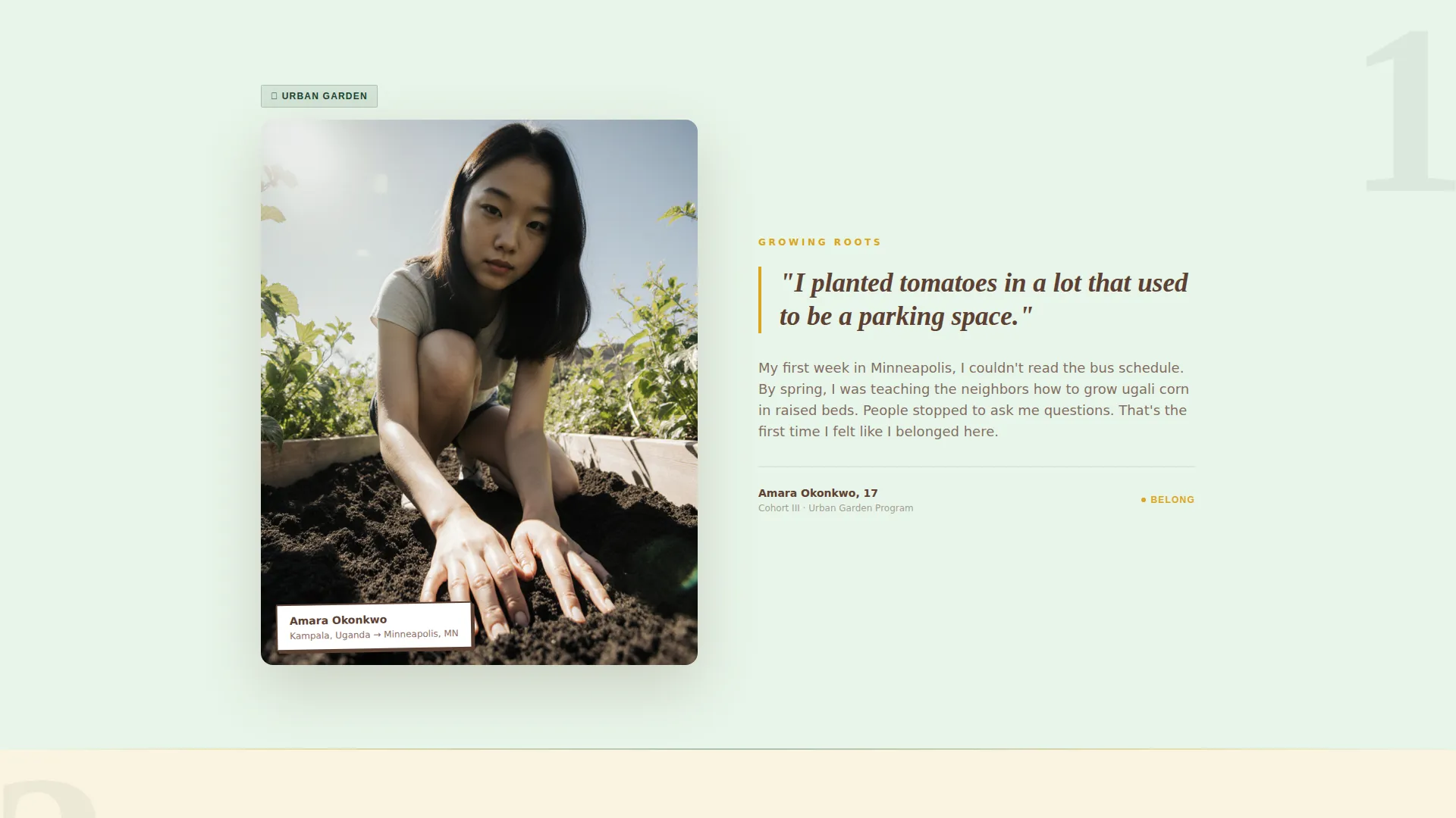 Immigrant & Refugee Support Portfolio & Case Study Website Template