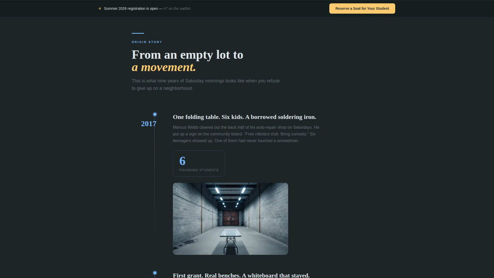 Education & Literacy Nonprofit Reviews Website Template