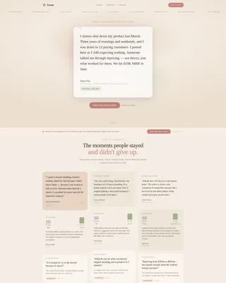 SaaS Builders Community Specialist Reviews Website Template
