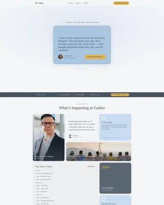 Senior & Elder Appointment Booking Website Template