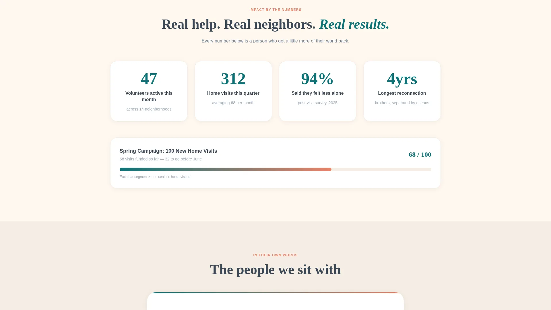 Senior & Elder Privacy Policy & Terms Website Template