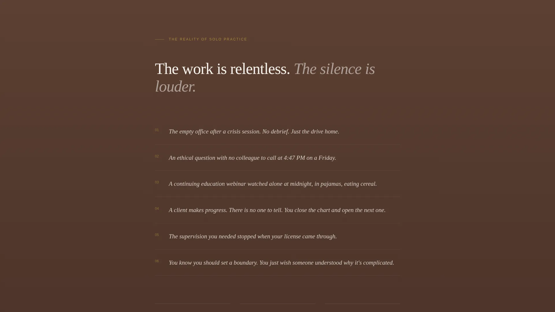 Therapist Community Landing Page Template