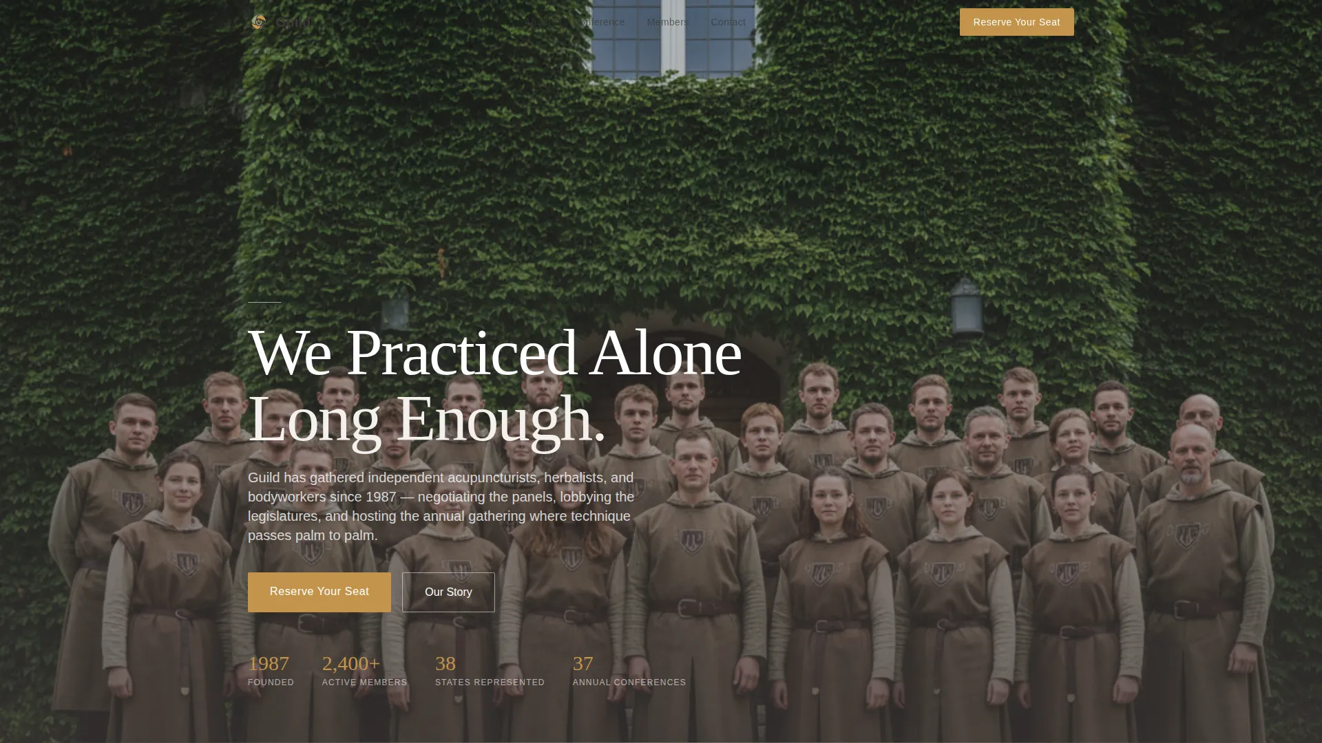 Healing Holistic Practitioners Landing Page Template