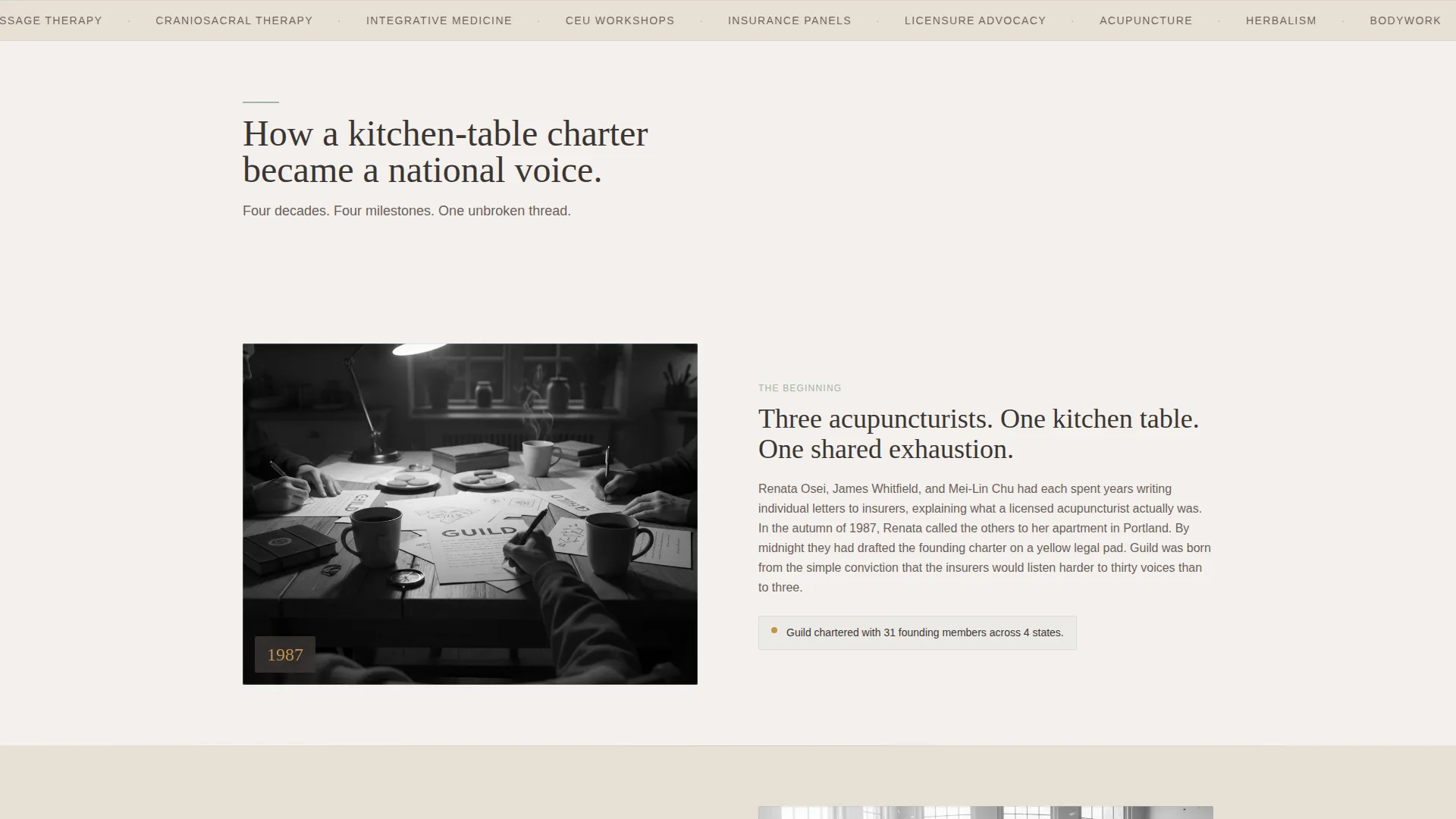 Healing Holistic Practitioners Landing Page Template