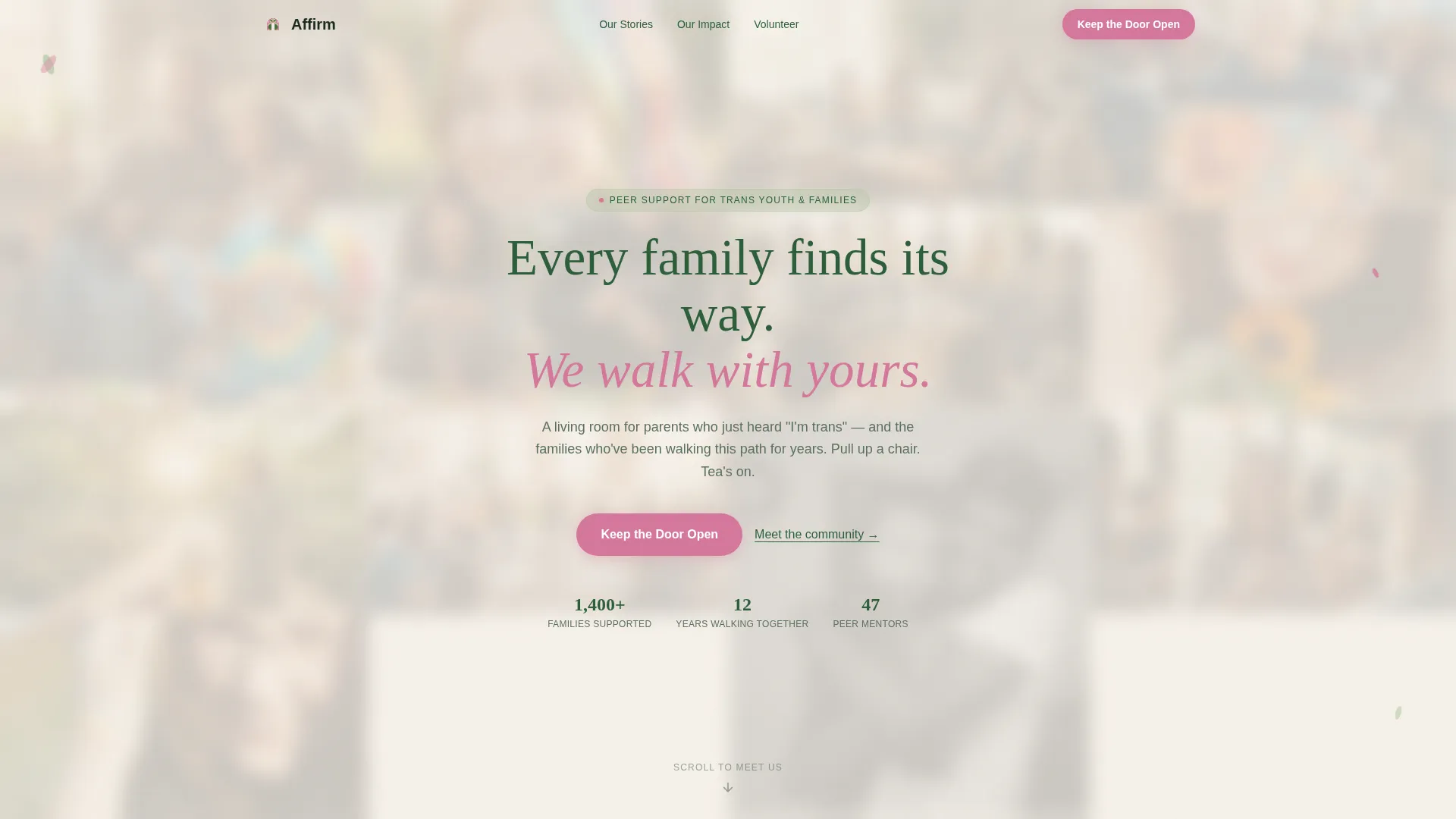LGBTQ+ Organization Professional Website Template