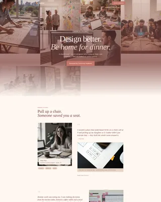 UX Designers Community Specialist Blog Website Template