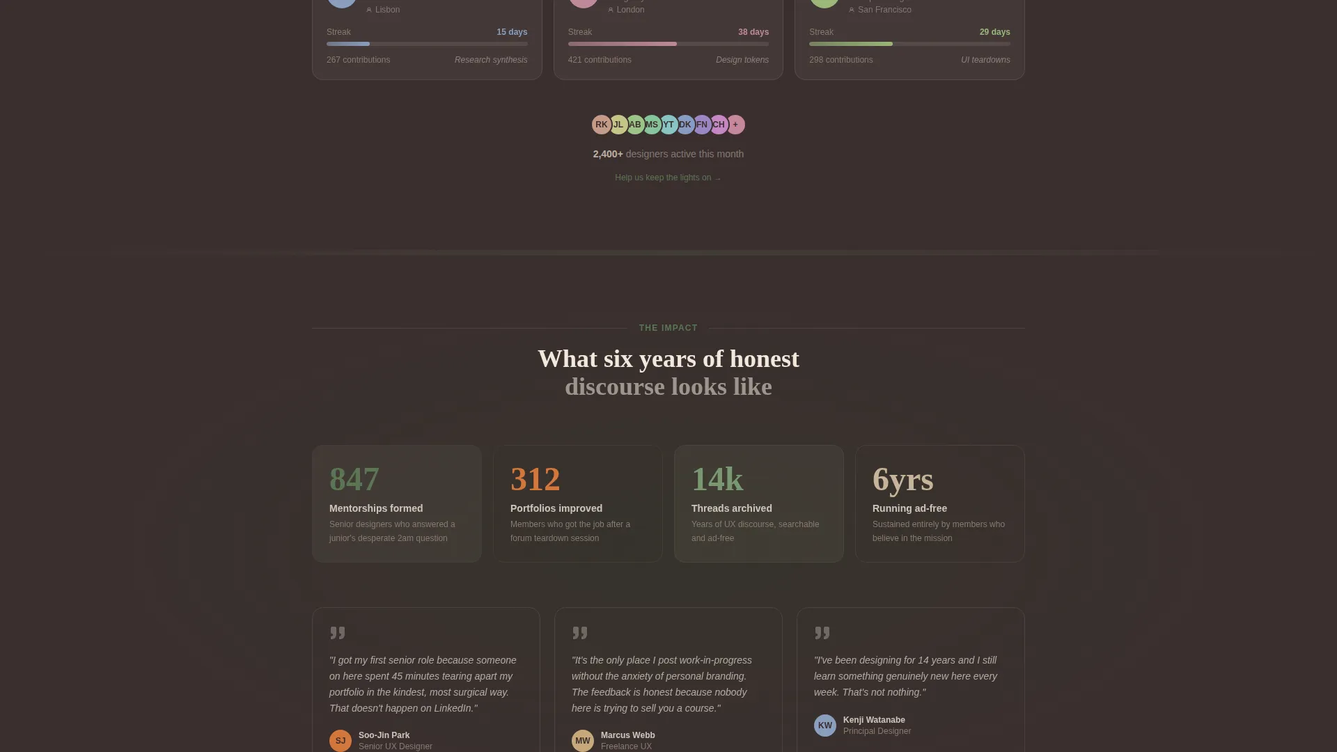 UX Designers Community Professional Website Template