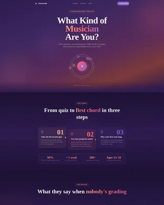 Converting Youth Engagement Landing Page Template