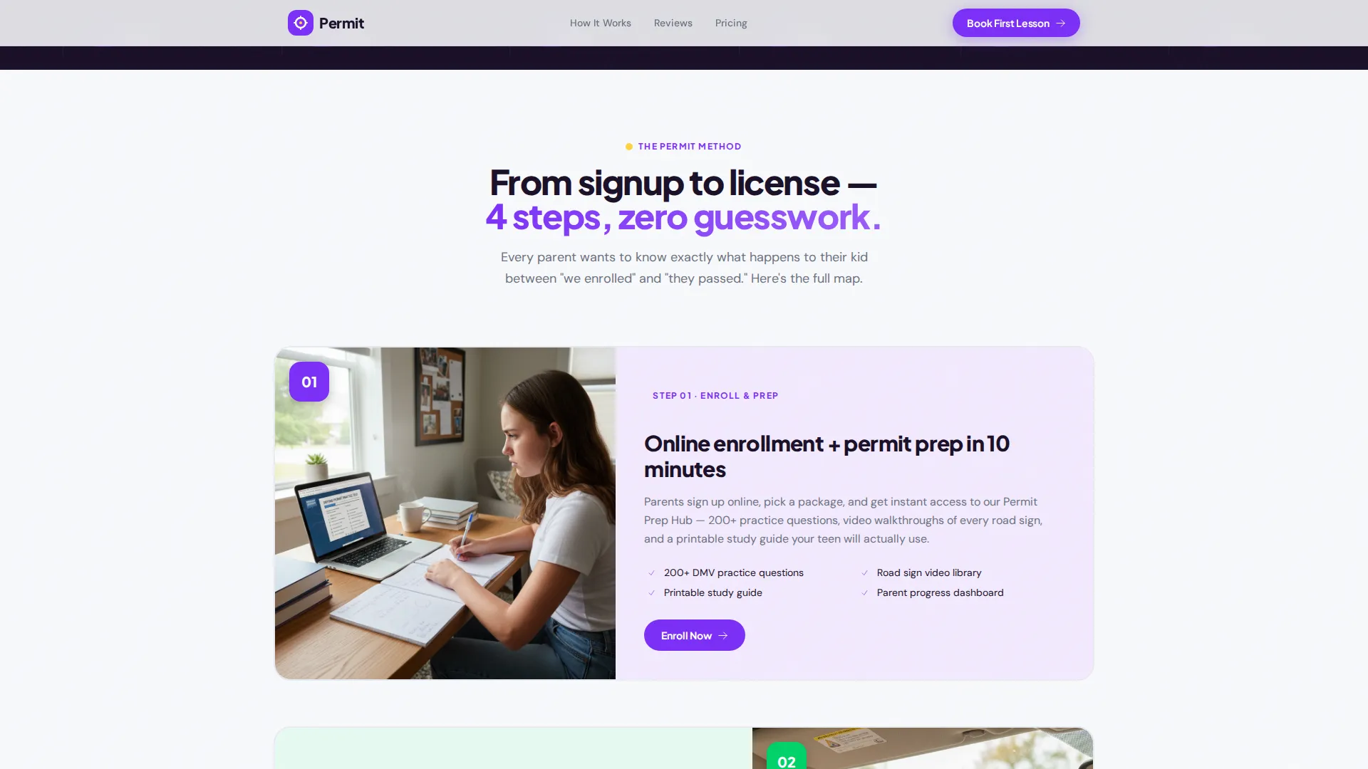 Teen & Tween Complete Booking Website Template