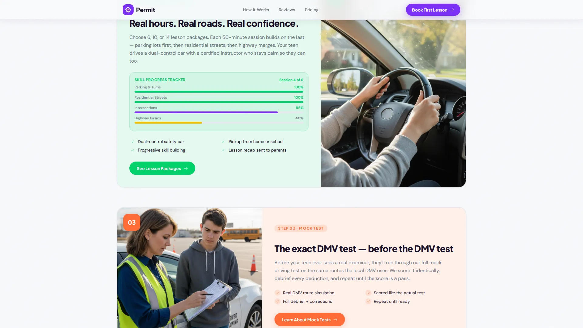 Teen & Tween Complete Booking Website Template