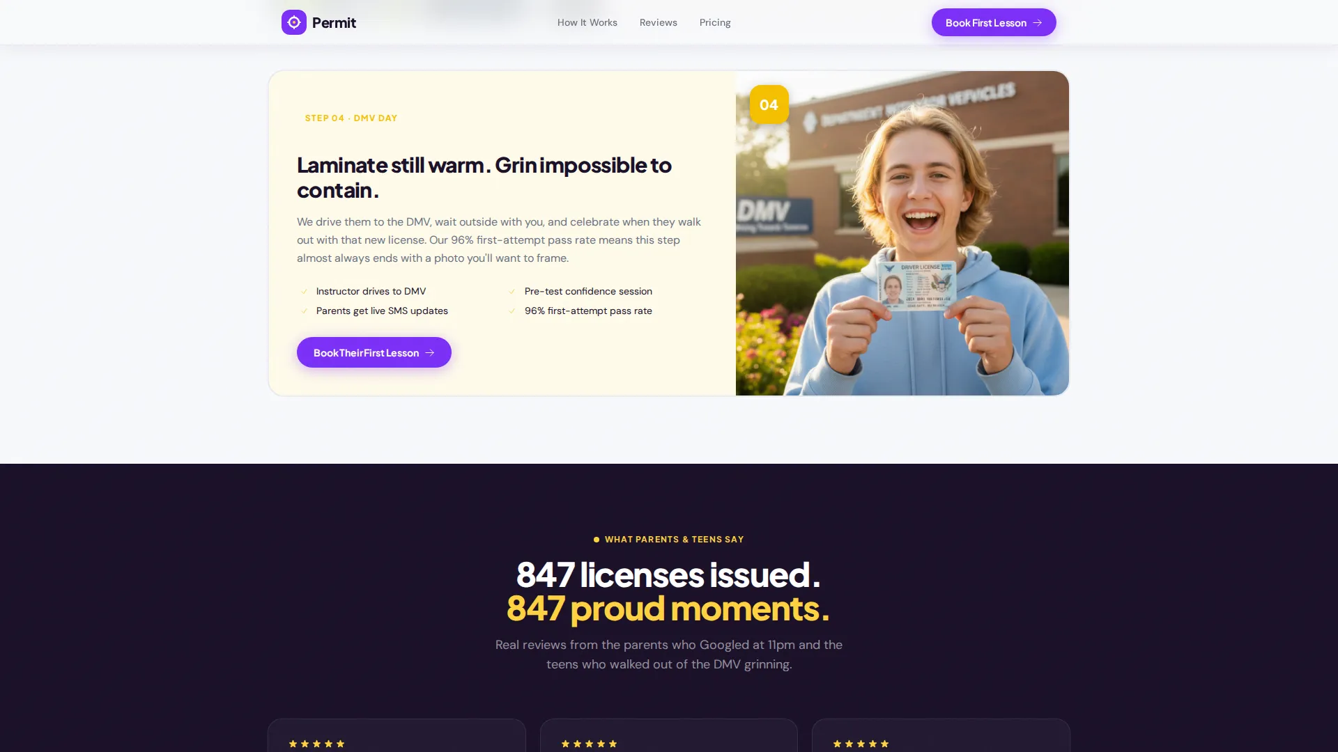 Teen & Tween Complete Booking Website Template