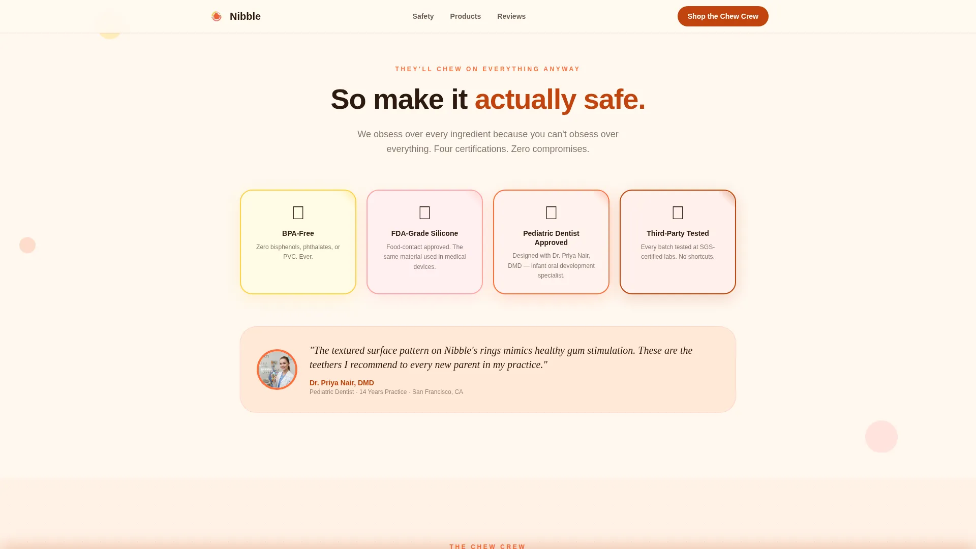 Baby & Nursery Product Specialist Professional Website Template