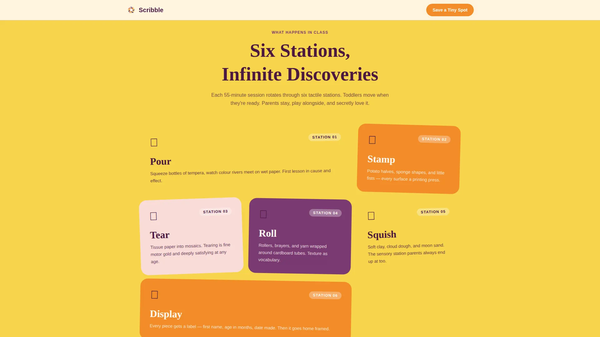Toddler (1-3) Products & Specialist Professional Website Template