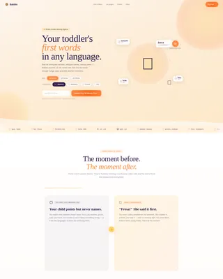 Toddler (1-3) Products & Advanced Professional Website Template