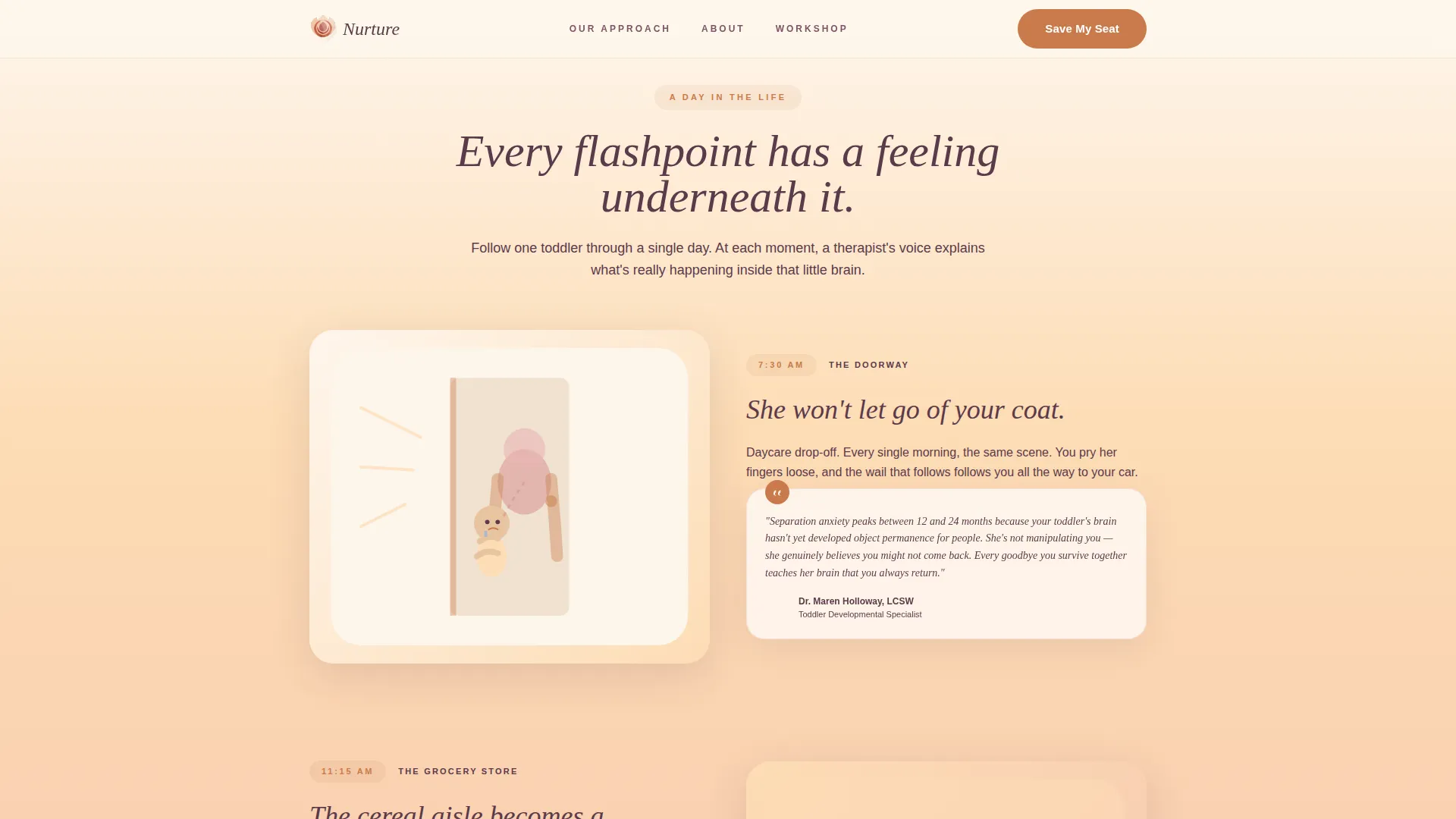 Toddler (1-3) Products & Professional Website Template