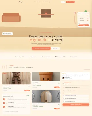 Toddler (1-3) Products & Specialist Professional Website Template
