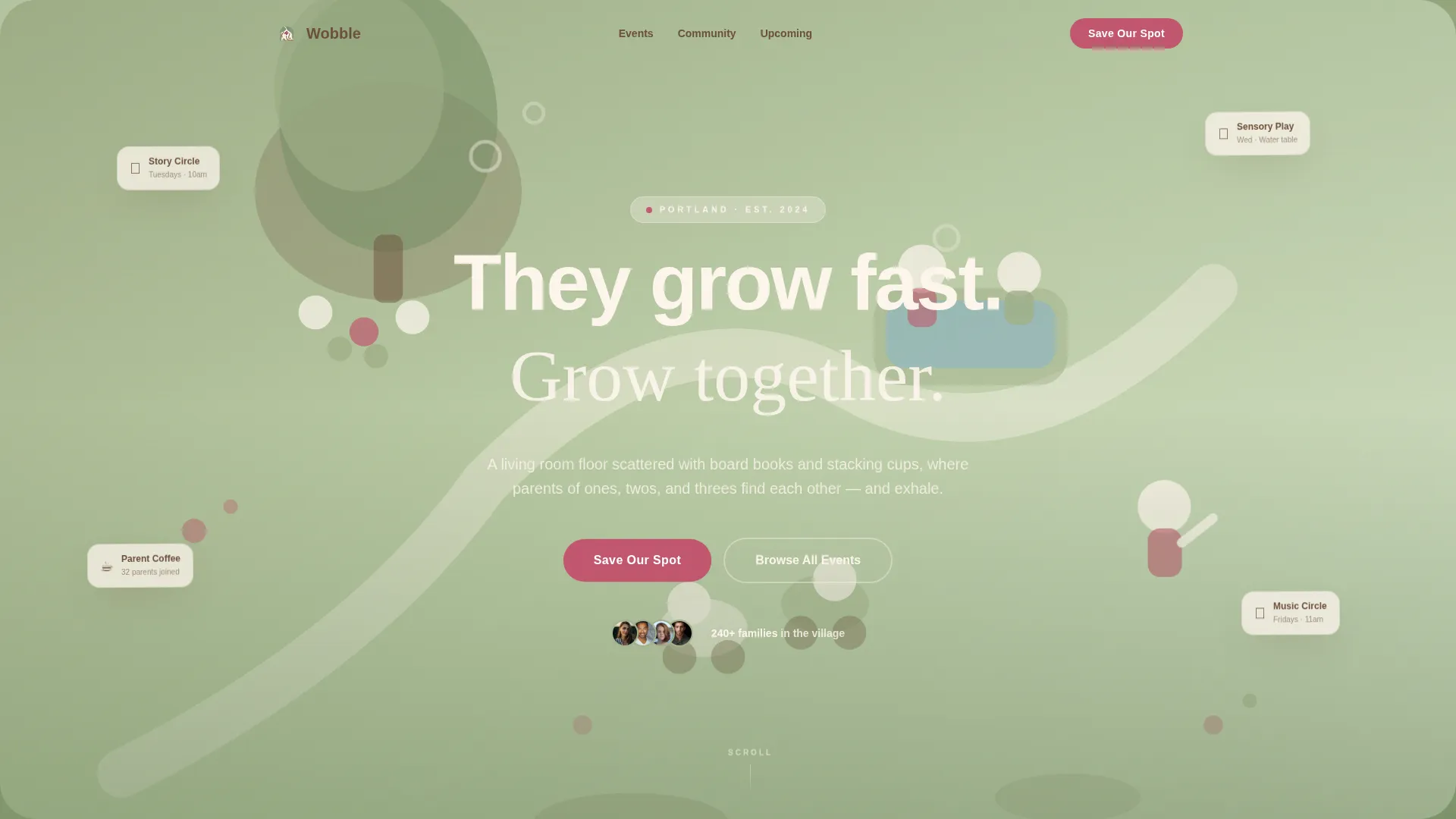 Toddler (1-3) Products & Professional Website Template