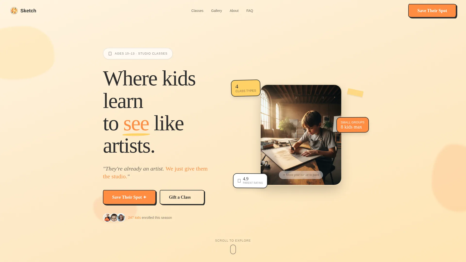 Tween (10-13) Products & Reviews Website Template