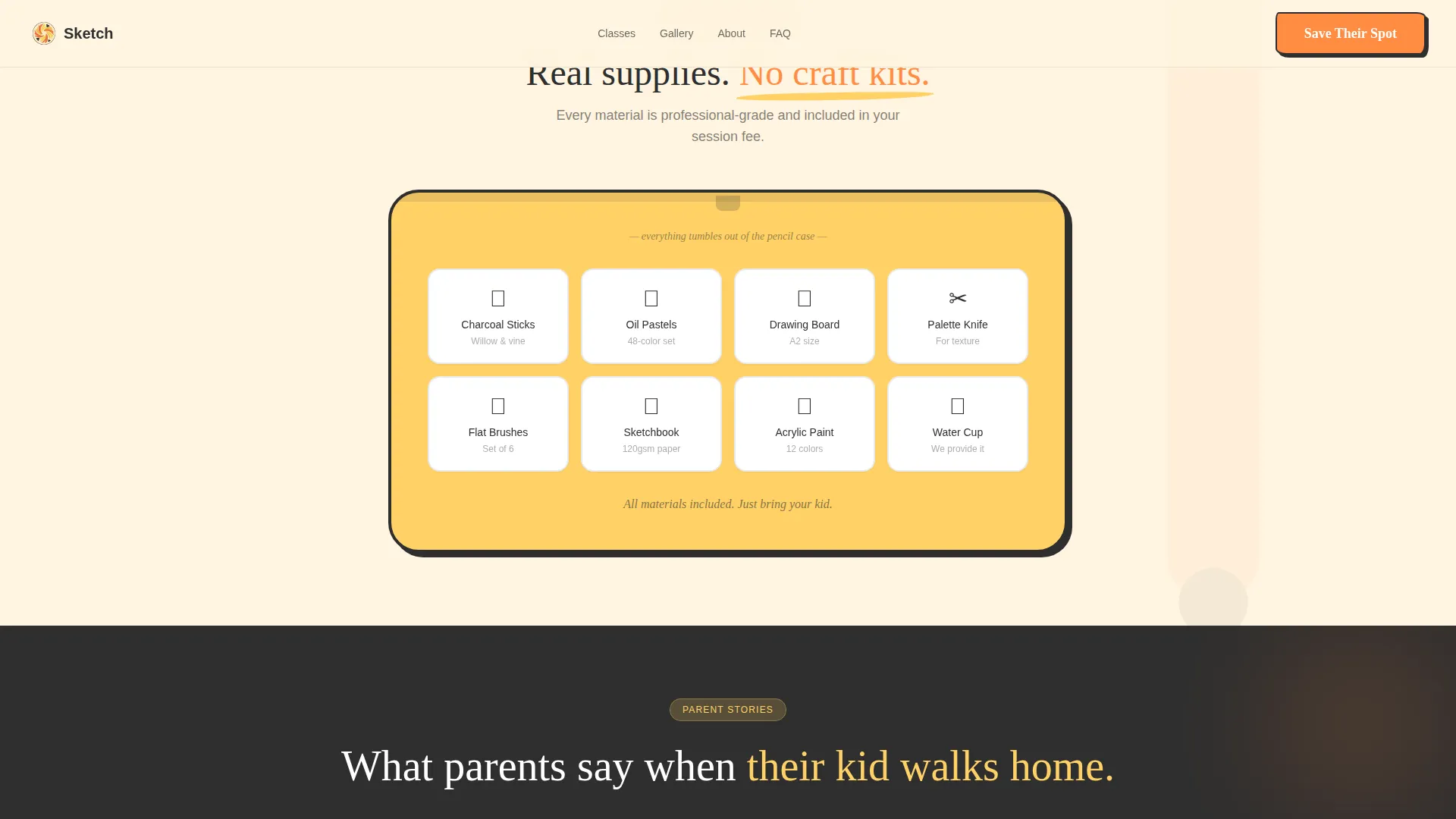 Tween (10-13) Products & Reviews Website Template