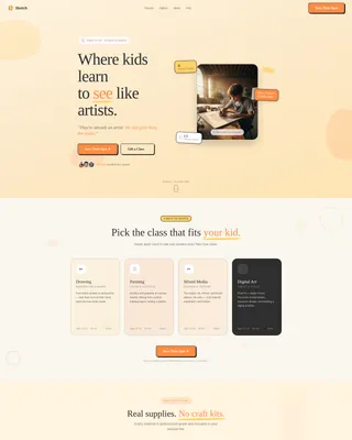 Tween (10-13) Products & Reviews Website Template