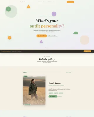 Tween (10-13) Products & Booking Website Template