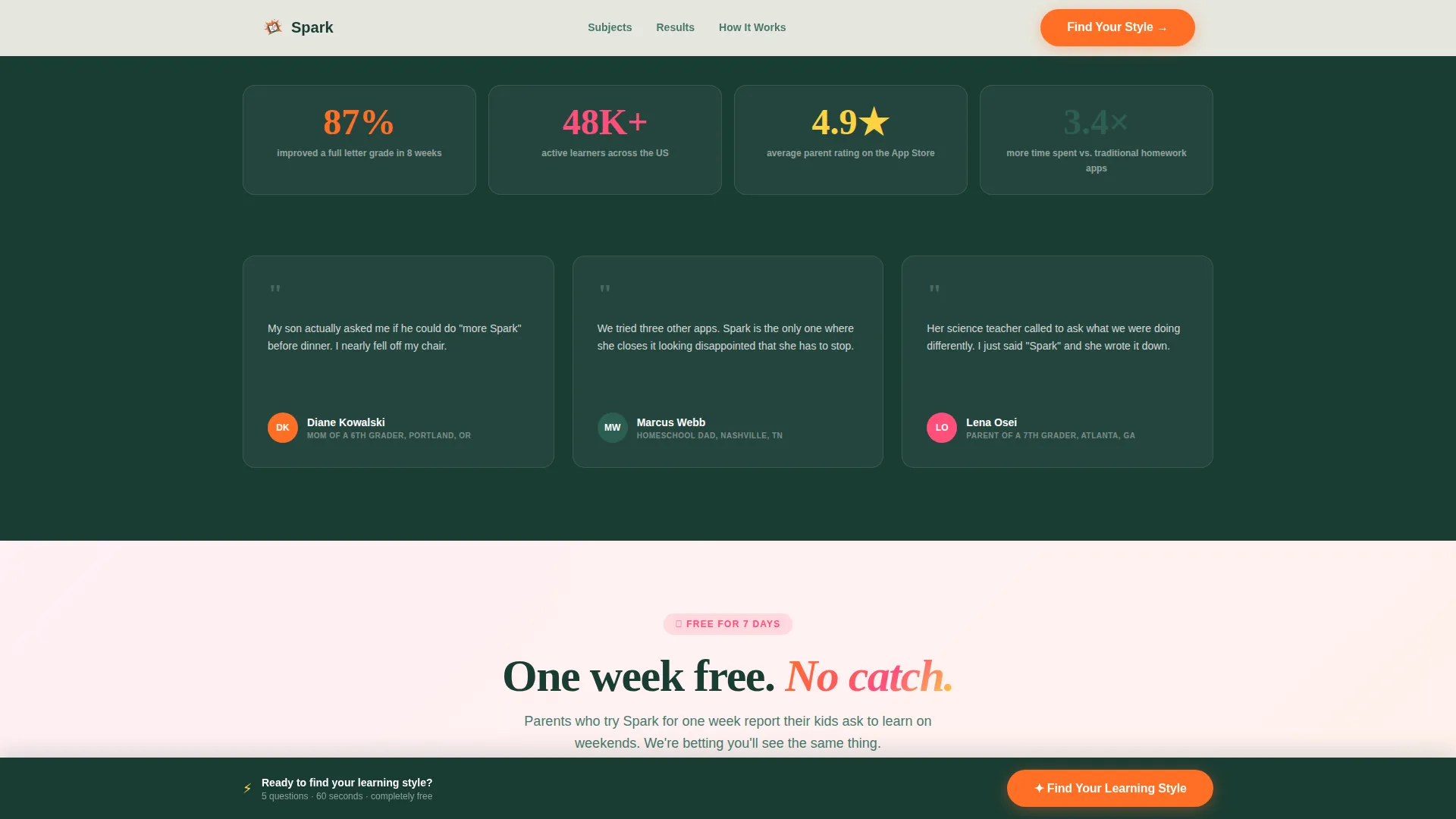 Tween (10-13) Products & Portfolio Website Template